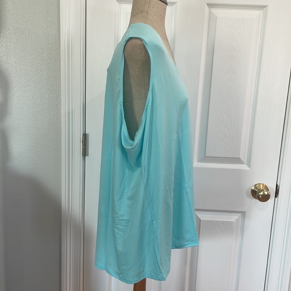 Attitudes by Renee 2 piece jacket & top Seaglass green women’s plus size 3X nwts - Picture 11 of 16